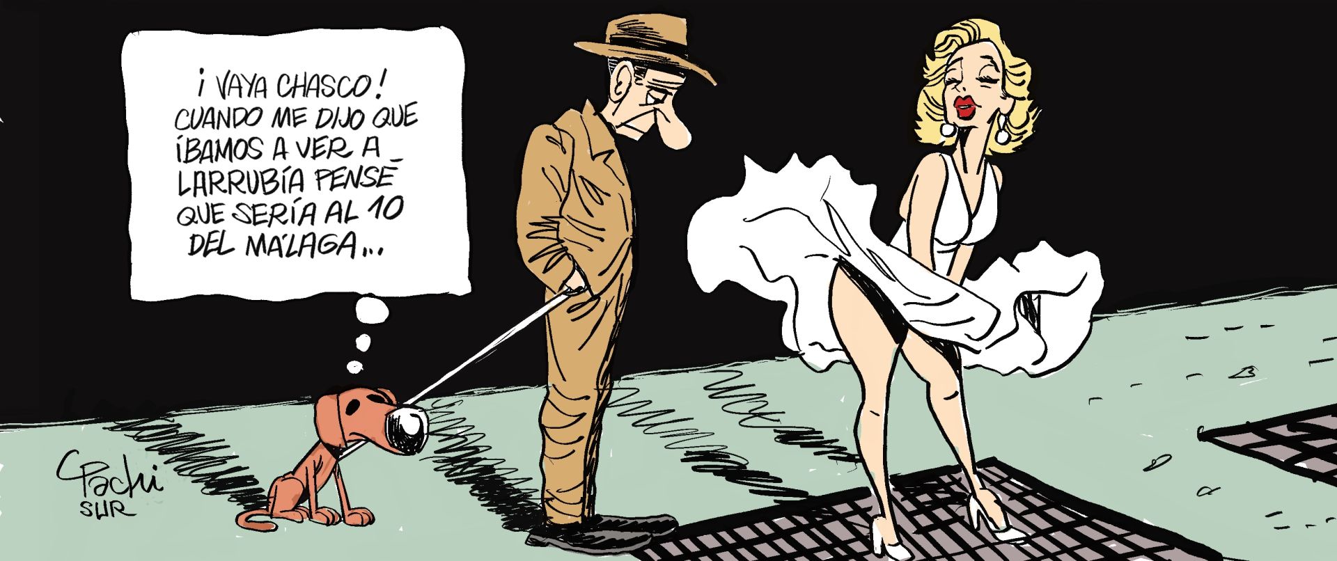 La actualidad deportiva del mes de octubre, en las viñetas de Pachi