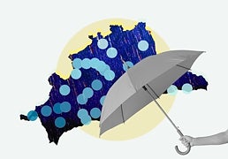 El mapa de las precipitaciones en Málaga: estos son los lugares en los que más llueve