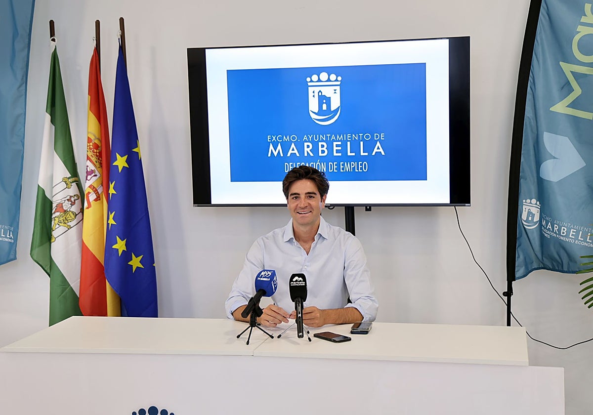 El asesor de Empleo, Alejandro Freijo, ha anunciado la iniciativa del Ayuntamiento.