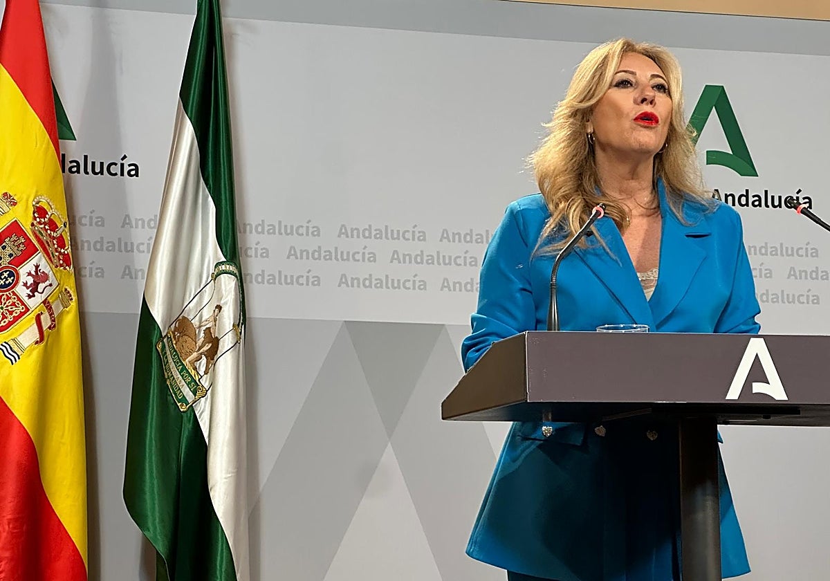 Carolina España, en la presentación del proyecto de Ley de Presupuestos para 2026.