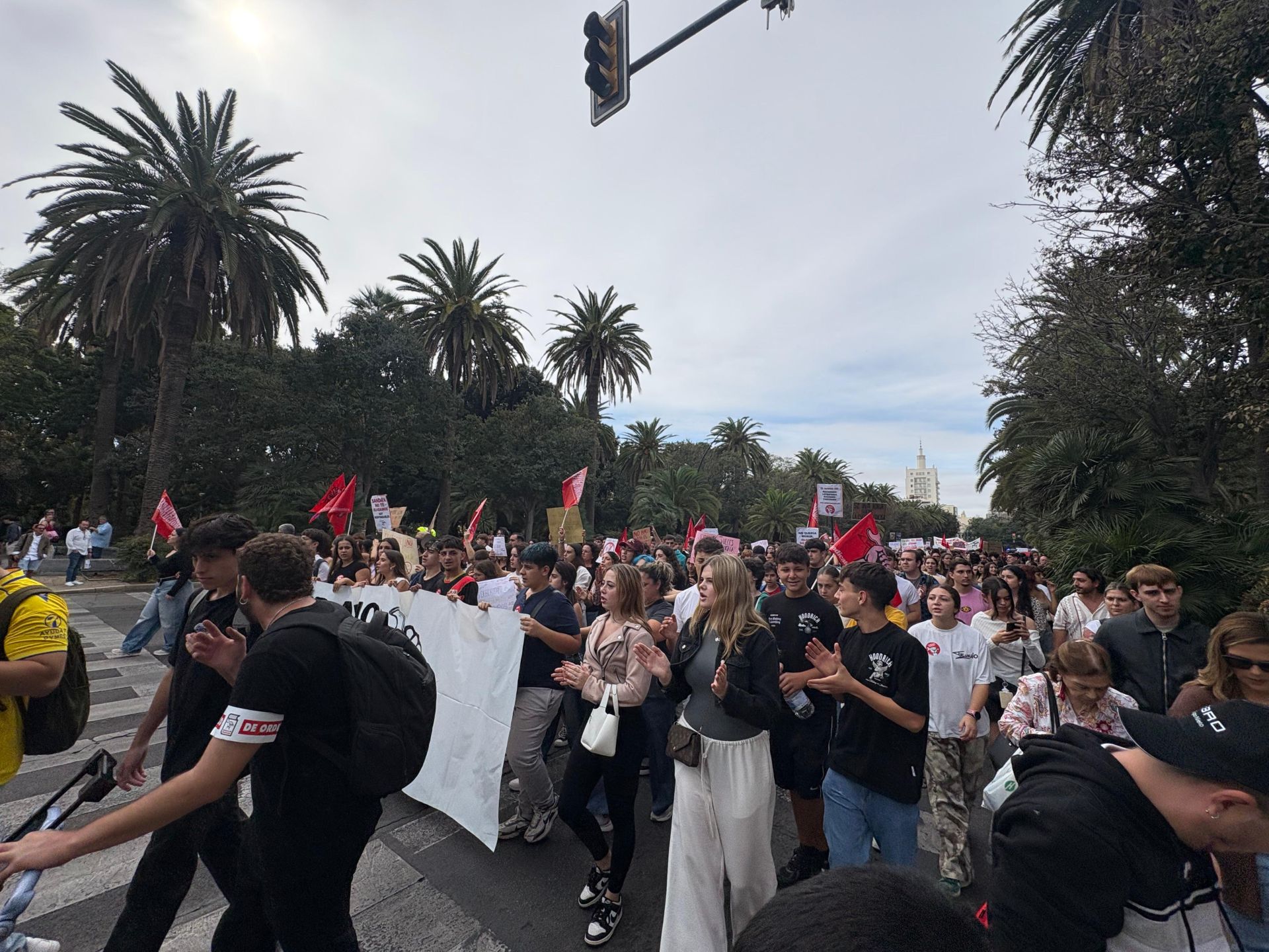 Cientos de personas se manifiestan en Málaga contra el bullying
