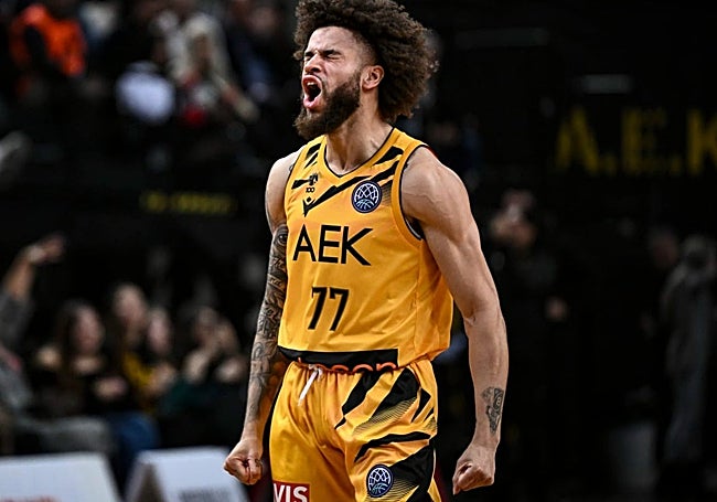 Hunter Hale, la pasada campaña con el AEK.