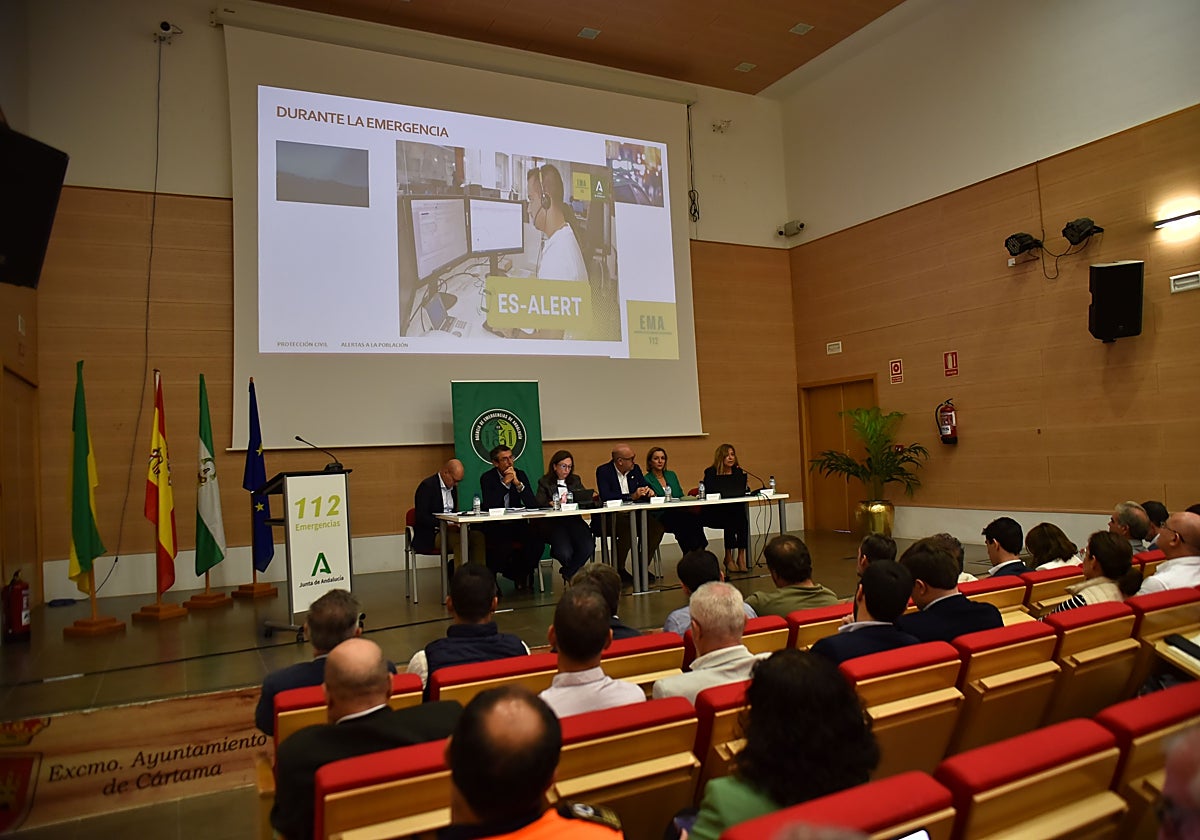 Reunión celebrada en Cártama este miércoles.