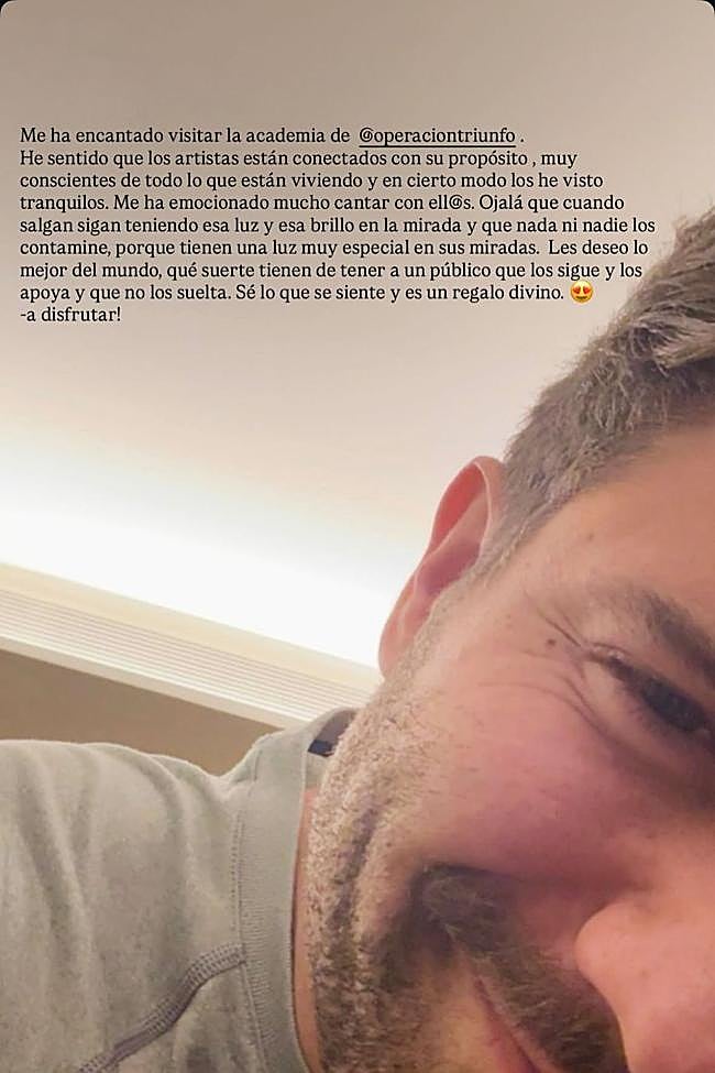 Reel subido por el malagueño a su cuenta de Instagram tras la visita.