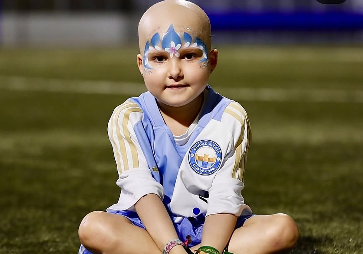 Imagen de Victoria Esperanza, de seis años.