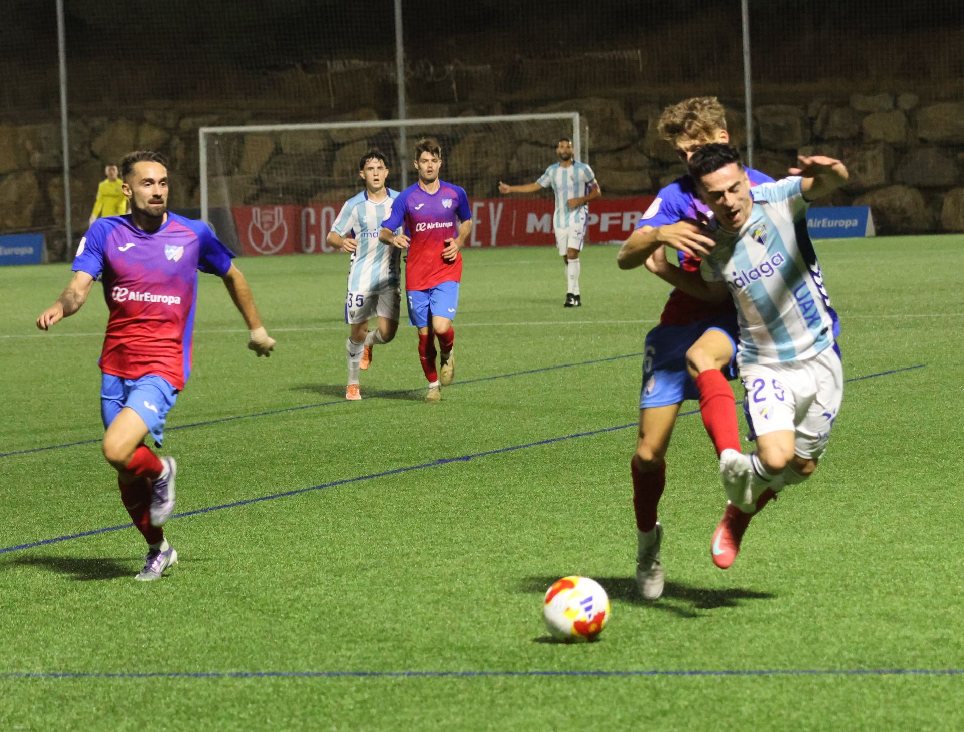 El Estepona-Málaga de Copa del Rey, en imágenes