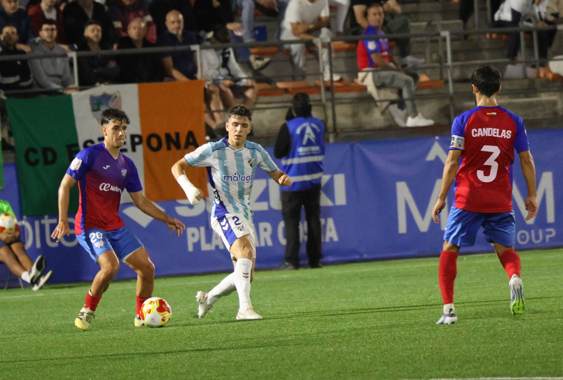 El Estepona-Málaga de Copa del Rey, en imágenes