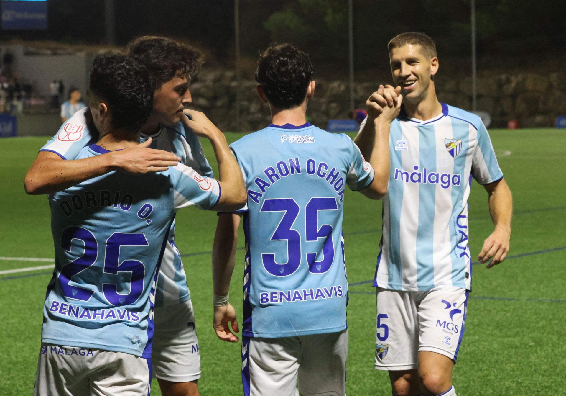 El Estepona-Málaga de Copa del Rey, en imágenes