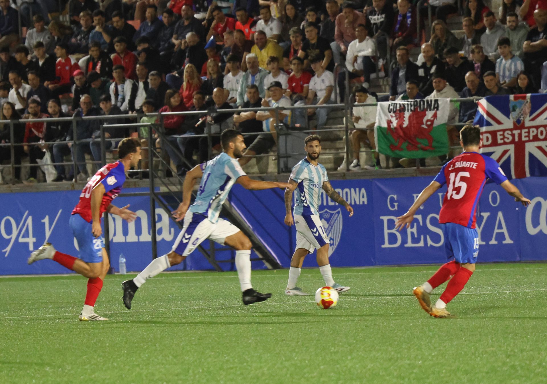 El Estepona-Málaga de Copa del Rey, en imágenes