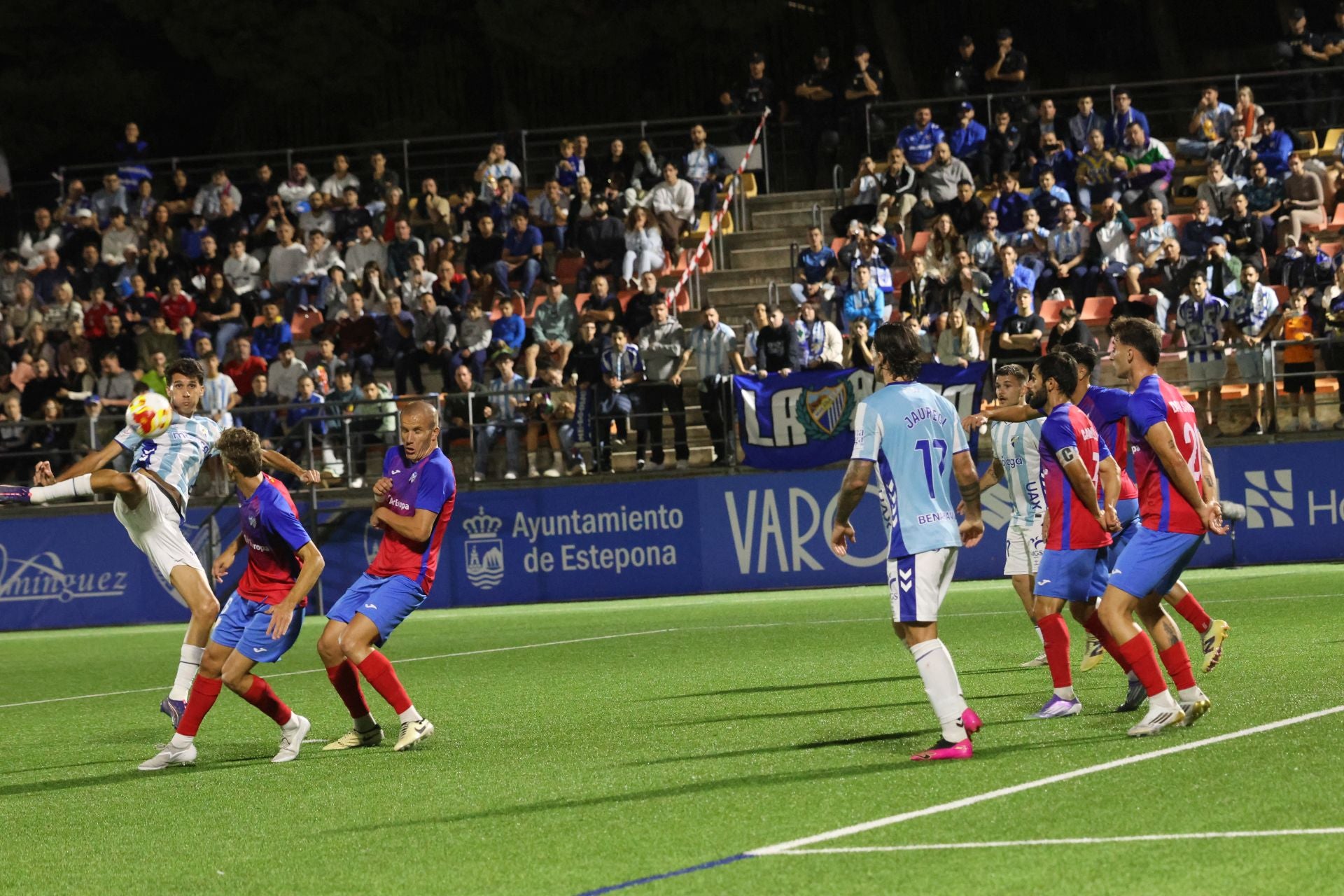 El Estepona-Málaga de Copa del Rey, en imágenes
