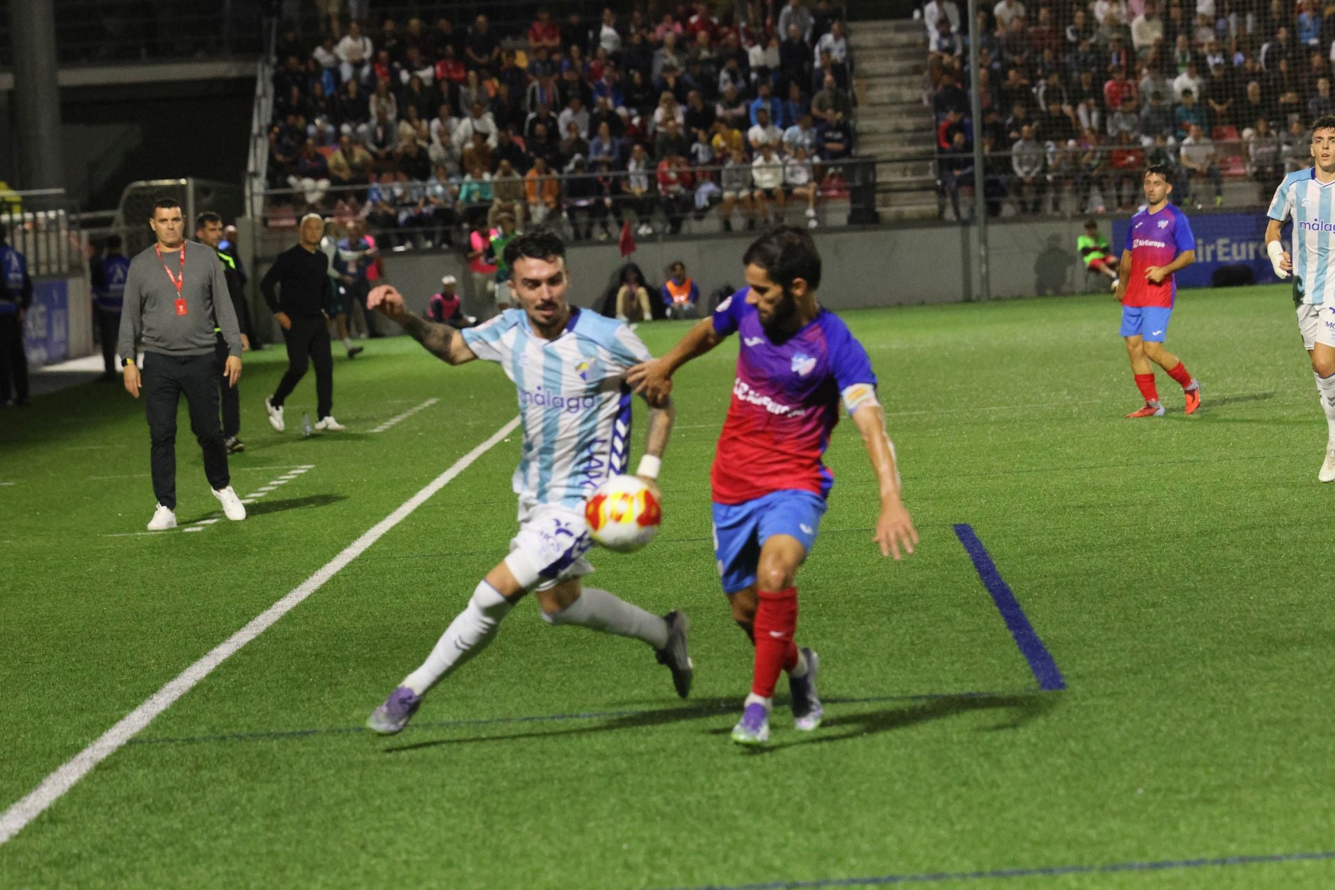 El Estepona-Málaga de Copa del Rey, en imágenes