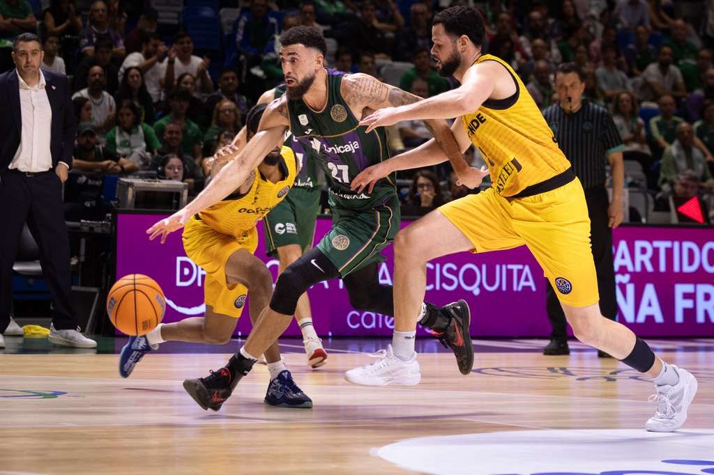 El Unicaja - BC Oostende, en imágenes