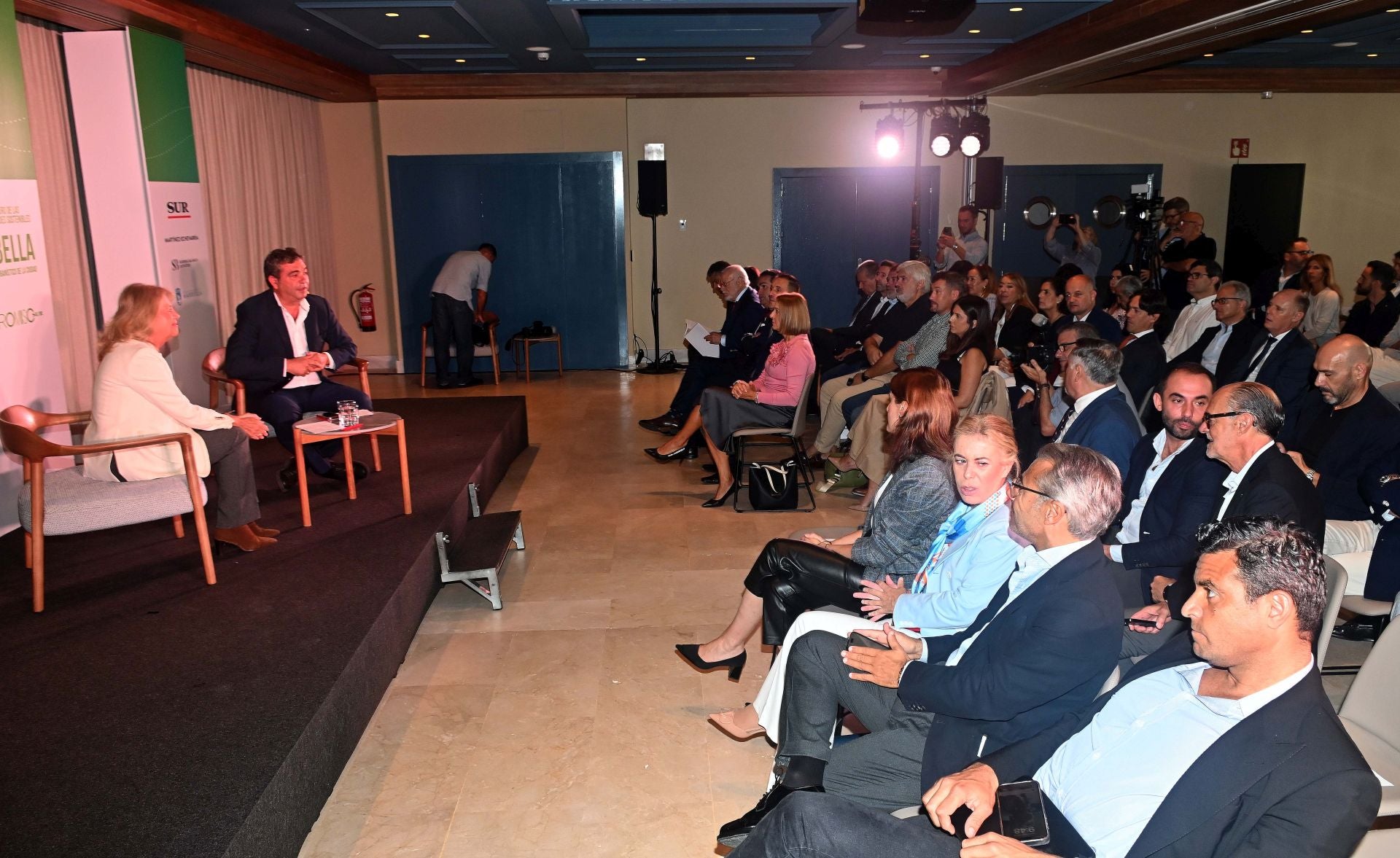 El foro foro &#039;Rumbo, el futuro de las ciudades sostenibles&#039; en Marbella, en imágenes