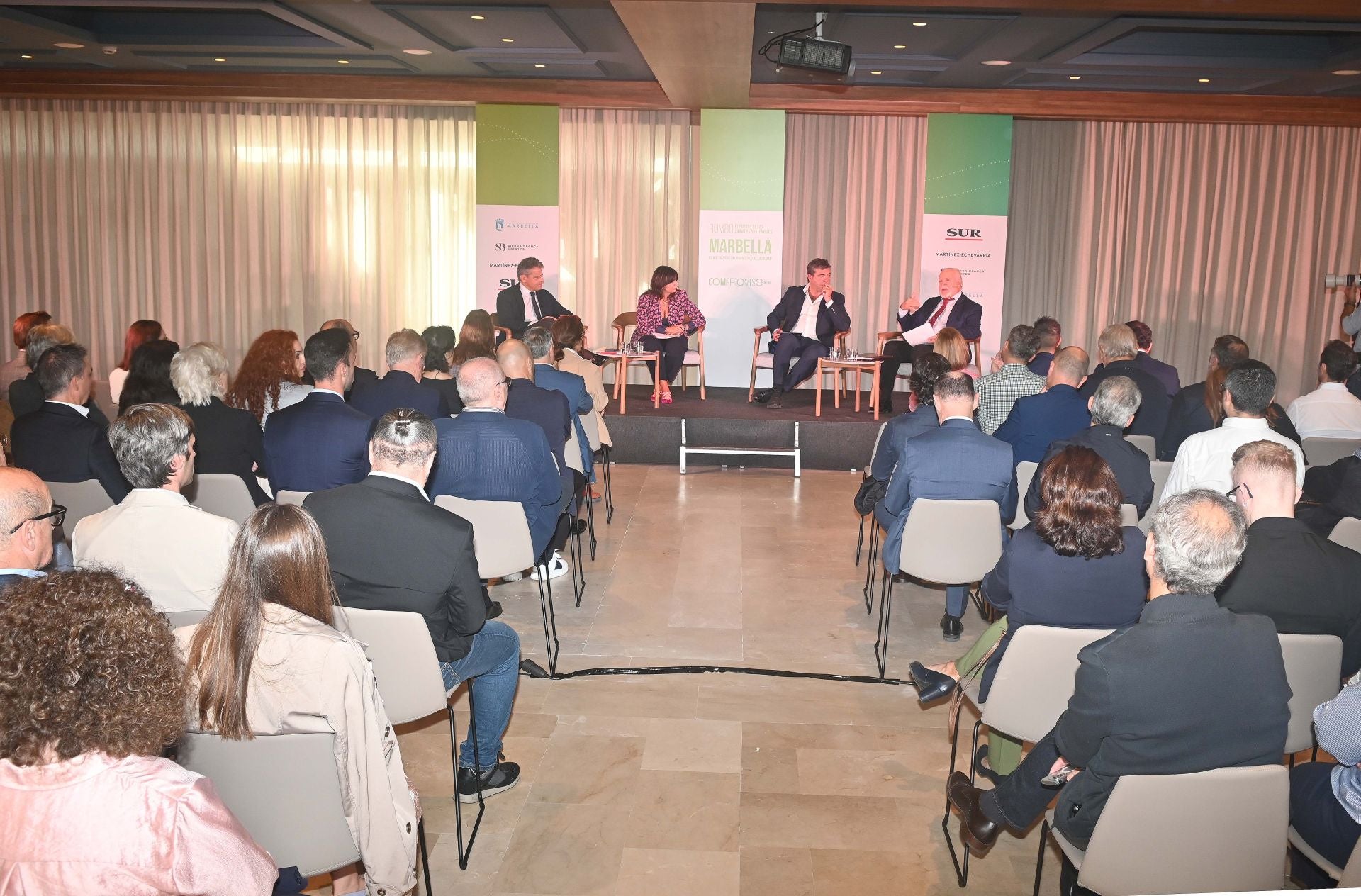 El foro foro &#039;Rumbo, el futuro de las ciudades sostenibles&#039; en Marbella, en imágenes