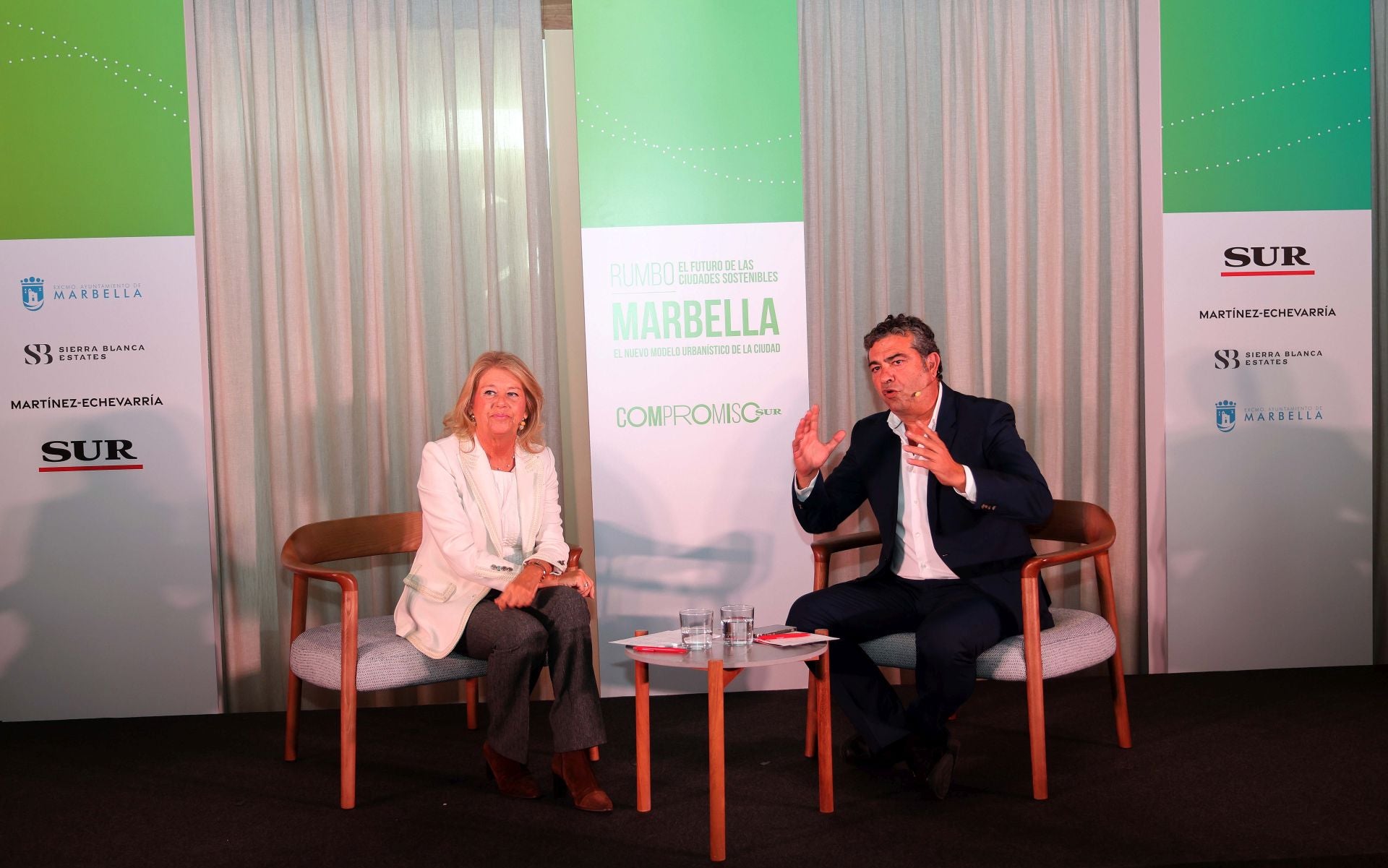 El foro foro &#039;Rumbo, el futuro de las ciudades sostenibles&#039; en Marbella, en imágenes