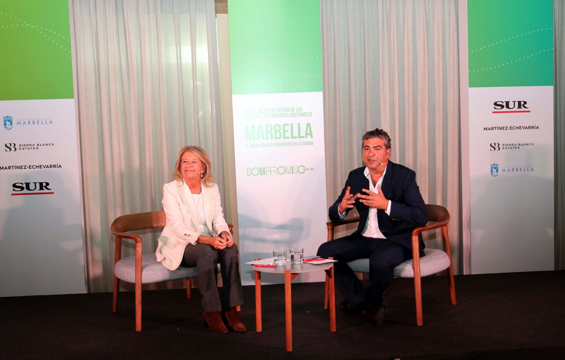 El foro foro &#039;Rumbo, el futuro de las ciudades sostenibles&#039; en Marbella, en imágenes