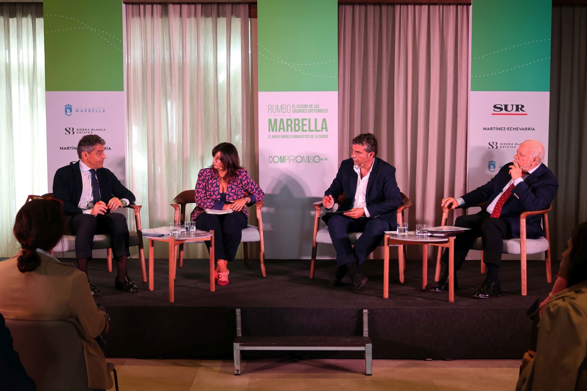 El foro foro &#039;Rumbo, el futuro de las ciudades sostenibles&#039; en Marbella, en imágenes