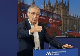 Salado explica el despliegue promocional de la Costa del Sol en la WTM de Londres.