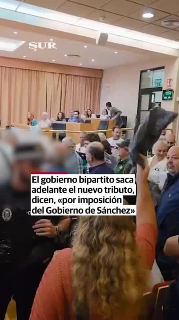 Protestas en Vélez-Málaga ante el cobro de la tasa de basuras