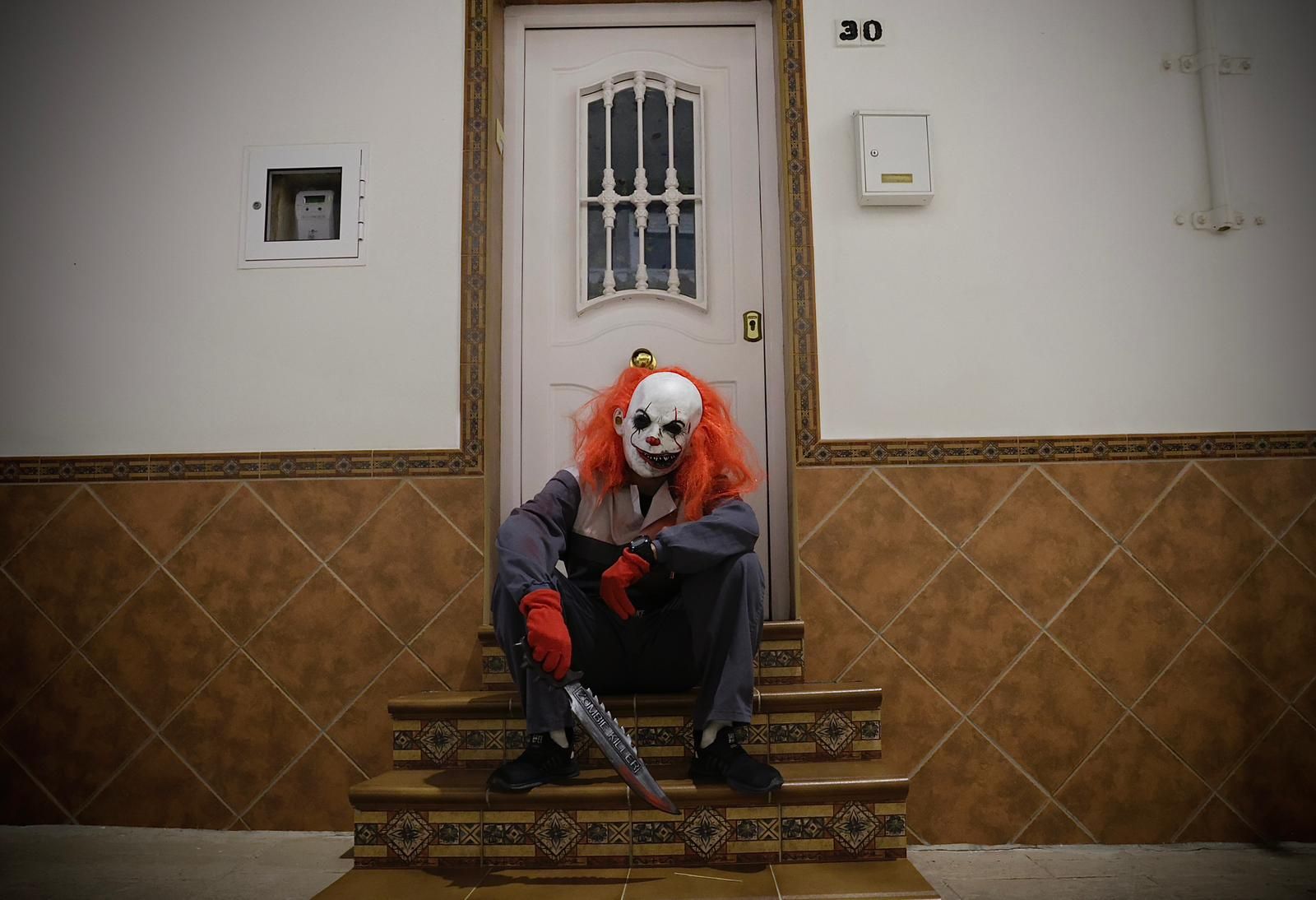 El distrito de Churriana celebra su famosa Noche del Terror