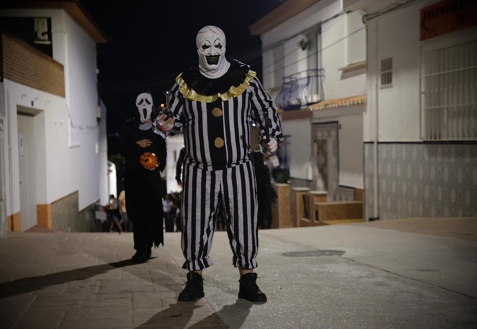 El distrito de Churriana celebra su famosa Noche del Terror