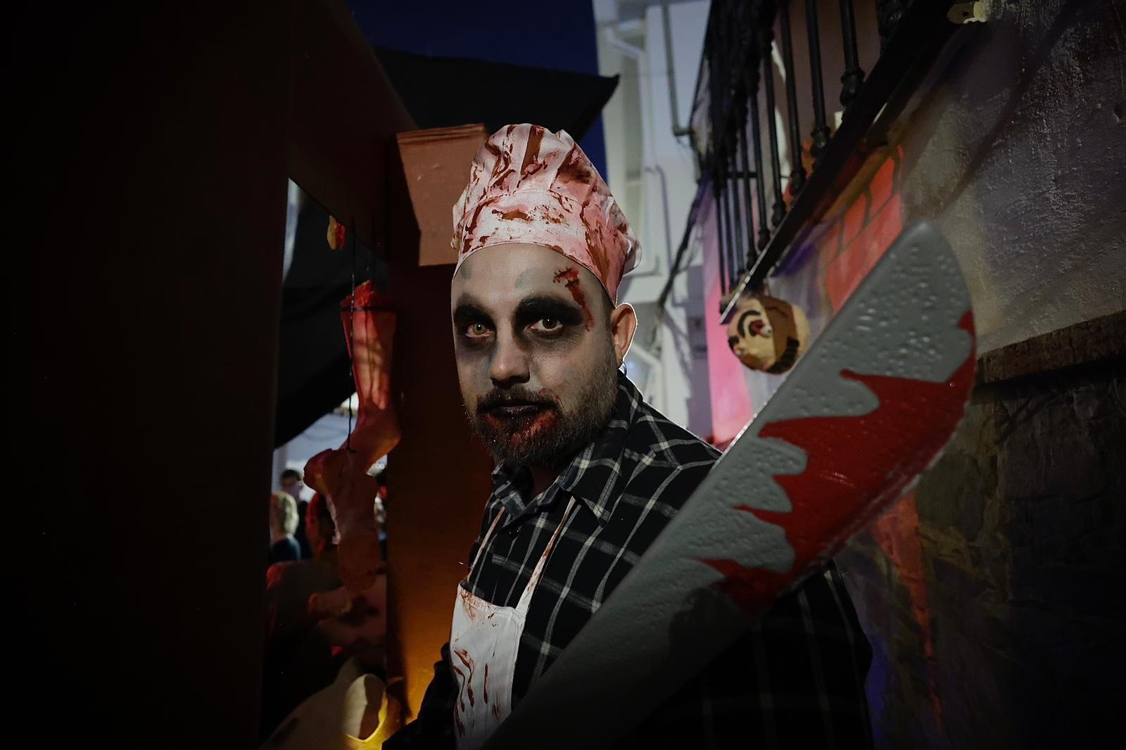 El distrito de Churriana celebra su famosa Noche del Terror