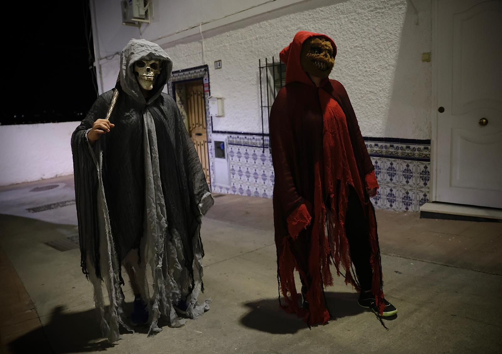 El distrito de Churriana celebra su famosa Noche del Terror