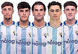 Larrubia, Lobete, Jauregi, Dorrio y Aarón Ochoa.