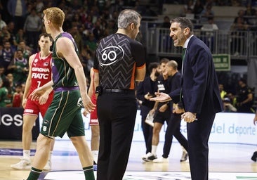 Ibon Navarro: «Estoy muy contento; hemos sacado un partido de incomodidad y nervios»