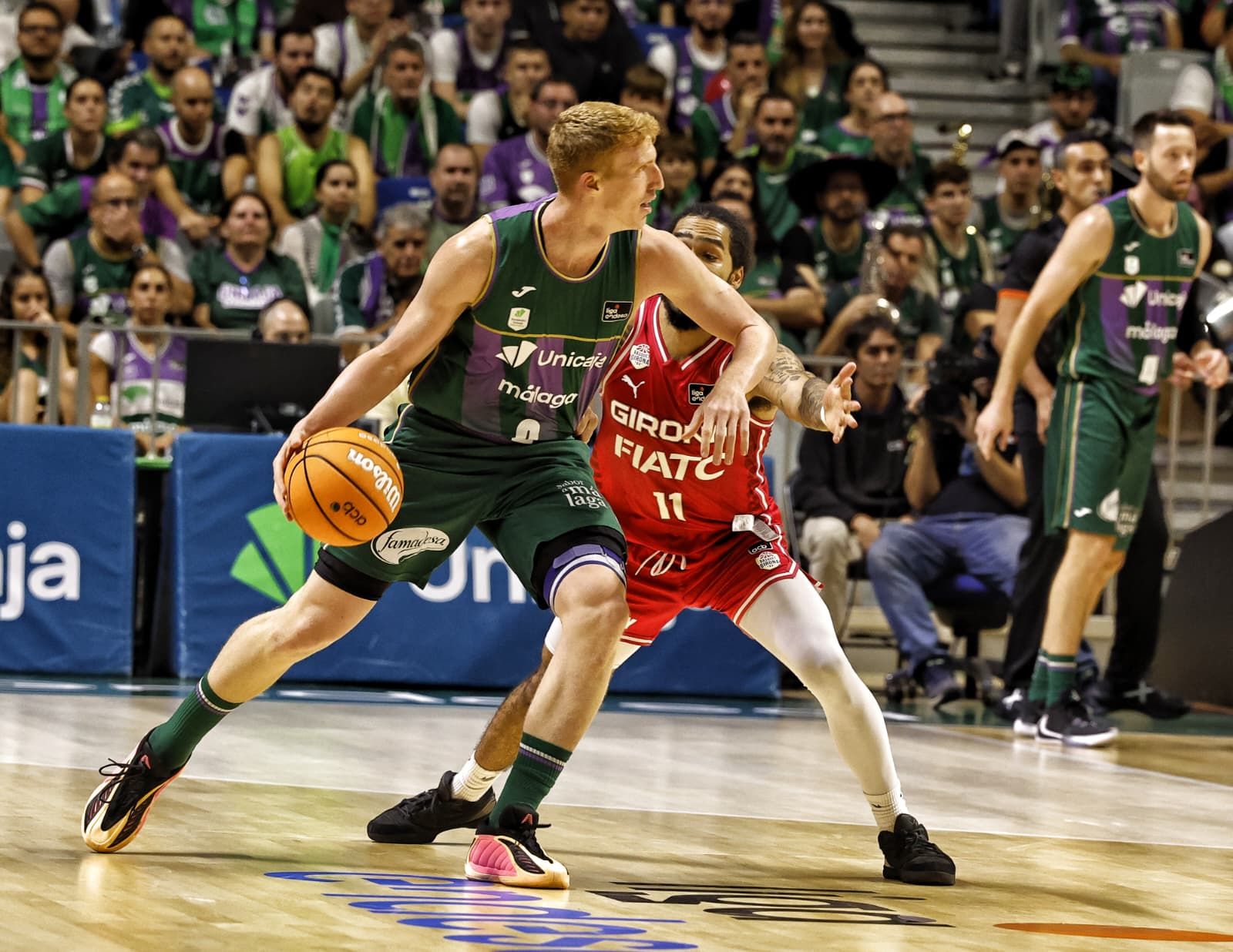 El Unicaja-Girona, en imágenes