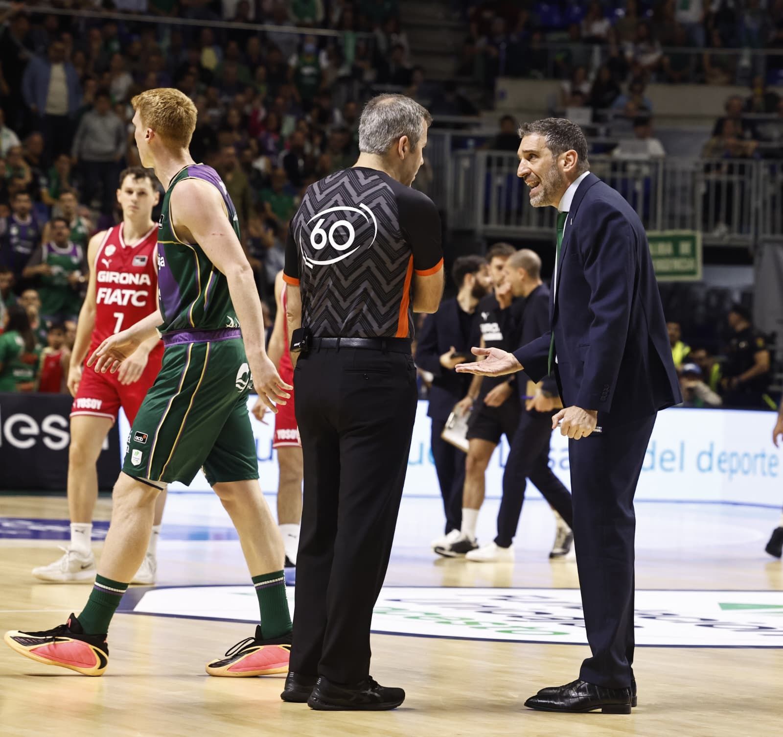 El Unicaja-Girona, en imágenes