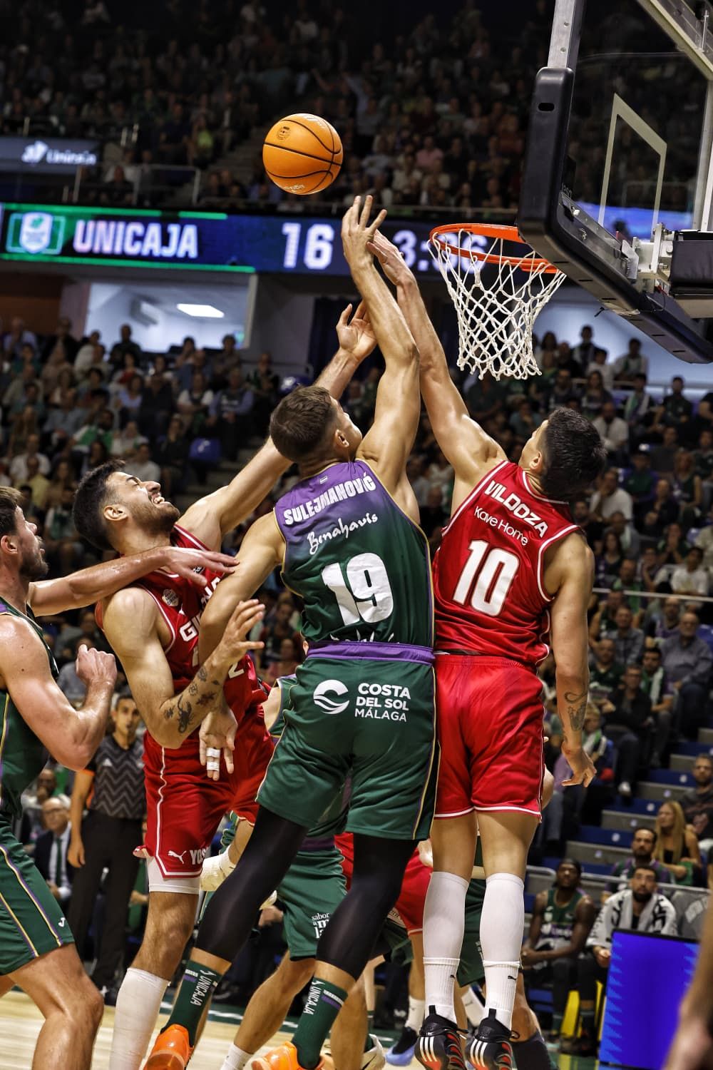El Unicaja-Girona, en imágenes