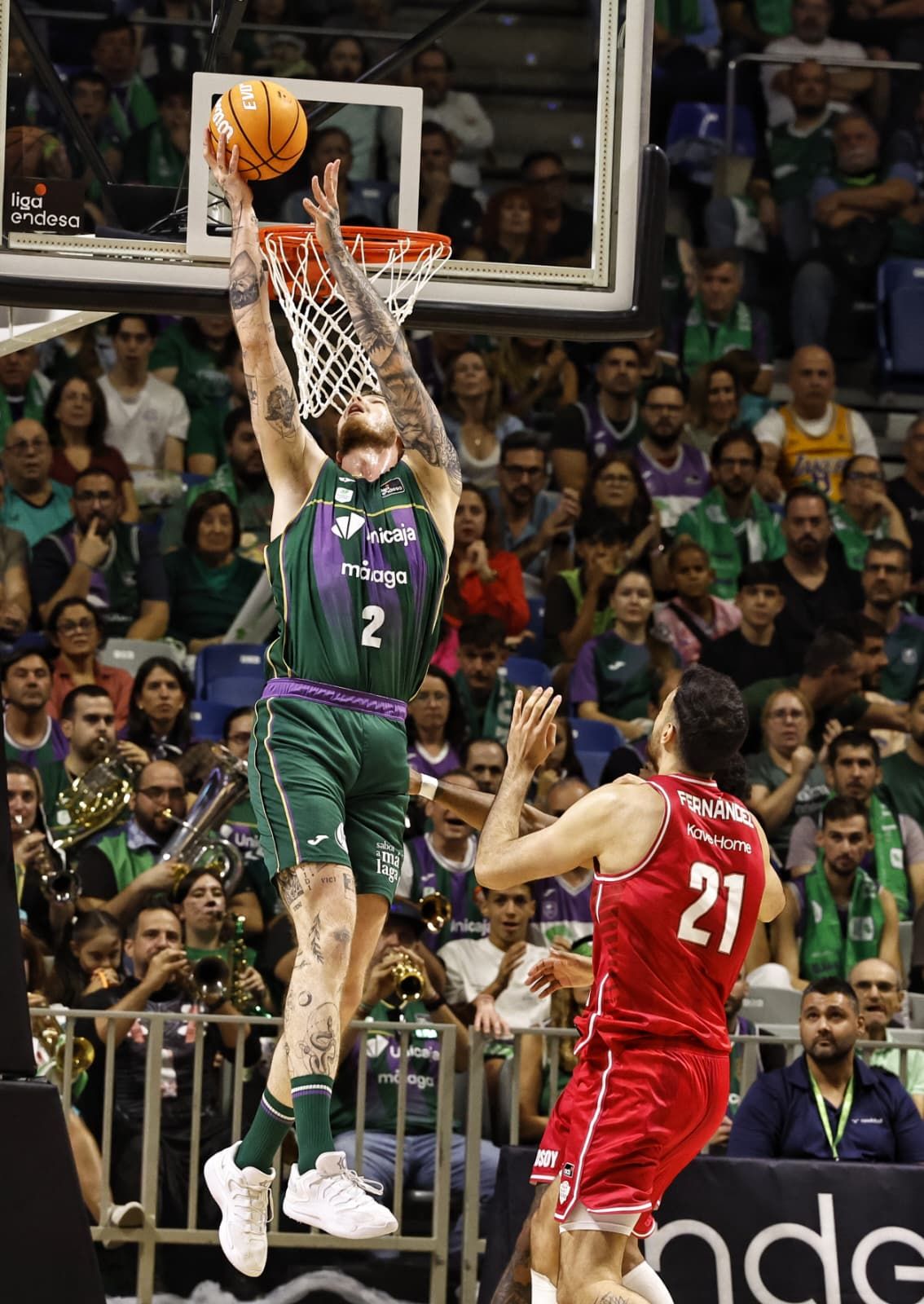 El Unicaja-Girona, en imágenes