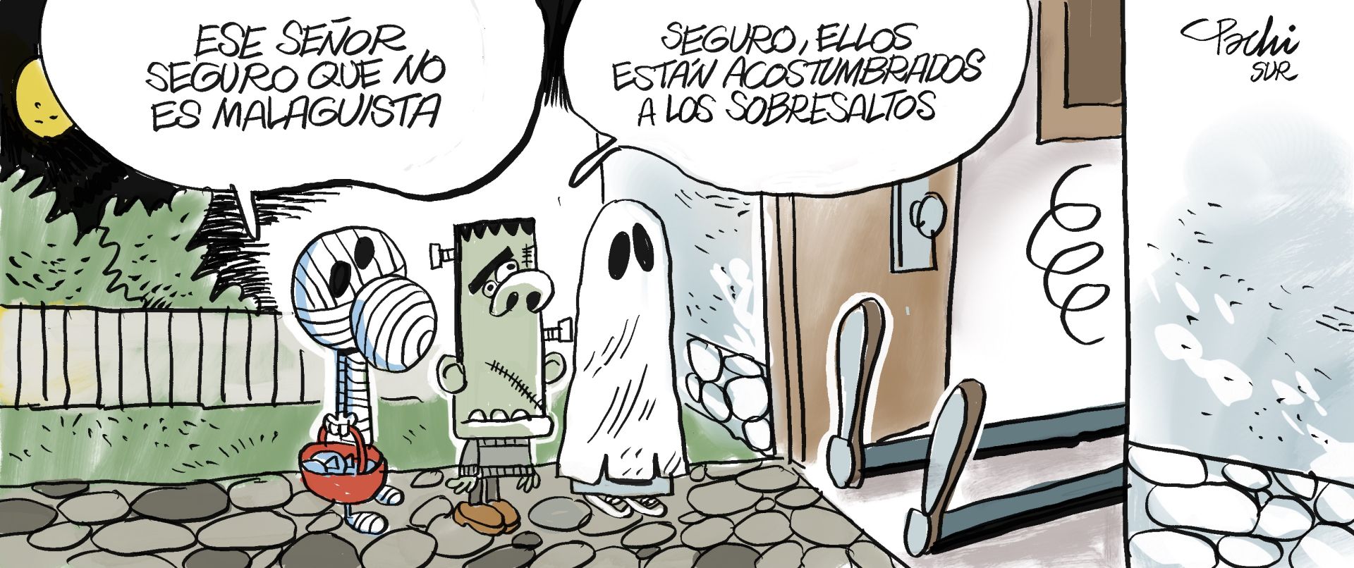 La actualidad deportiva del mes de octubre, en las viñetas de Pachi