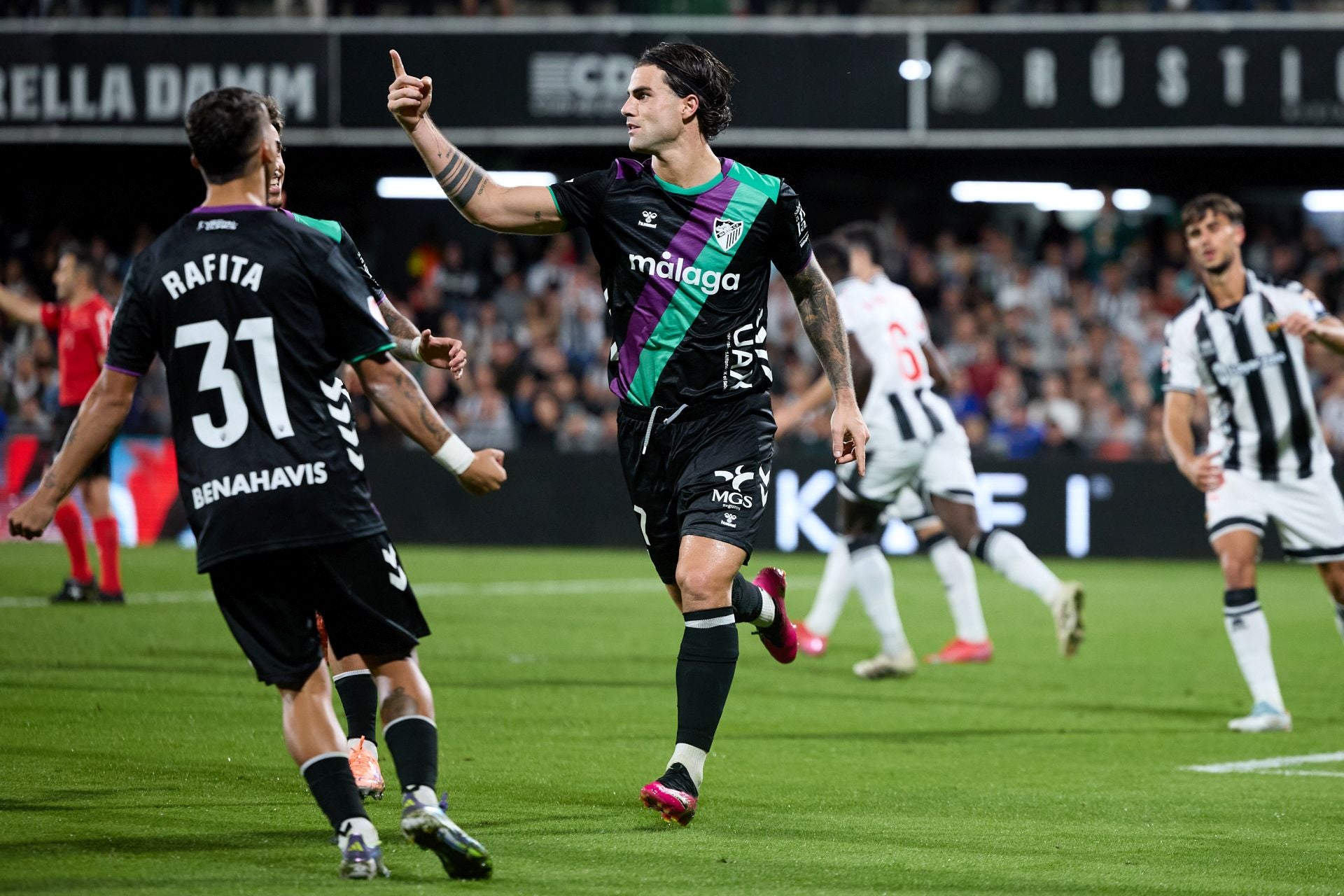 El Castellón-Málaga, en imágenes