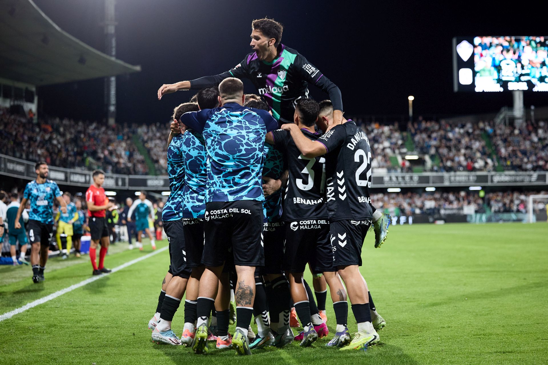 El Castellón-Málaga, en imágenes