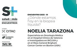 Encuentro Salud es Más con la oncóloga Noelia Tarazona