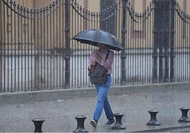 Llegan nuevas lluvias a Andalucía: Aemet advierte de «chubascos localmente fuertes acompañados de tormentas»