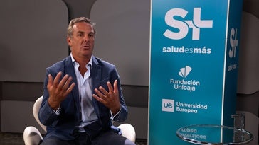 Eduardo Crooke, en un momento de la entrevista