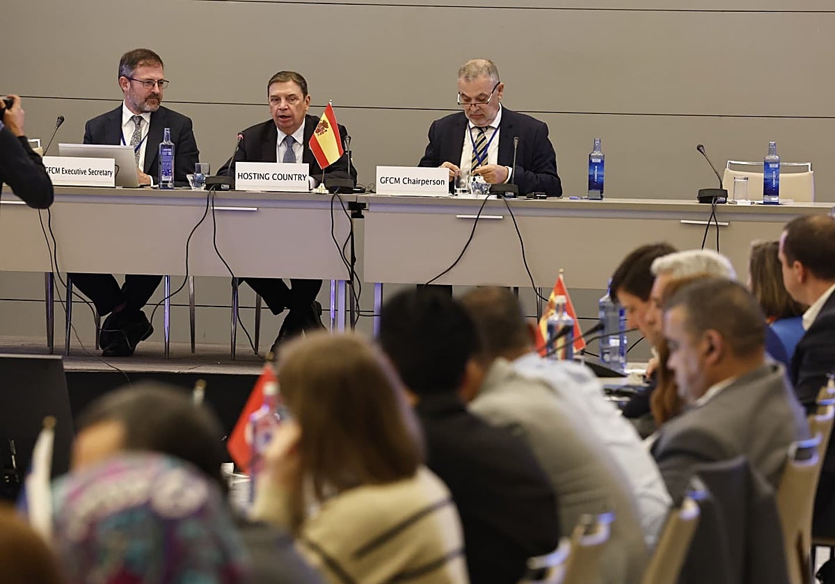Planas durante la inauguración de este foro internacional en el hotel NH de la capital.