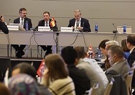 Planas durante la inauguración de este foro internacional en el hotel NH de la capital.