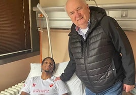 Tyson Carter, en el hospital.