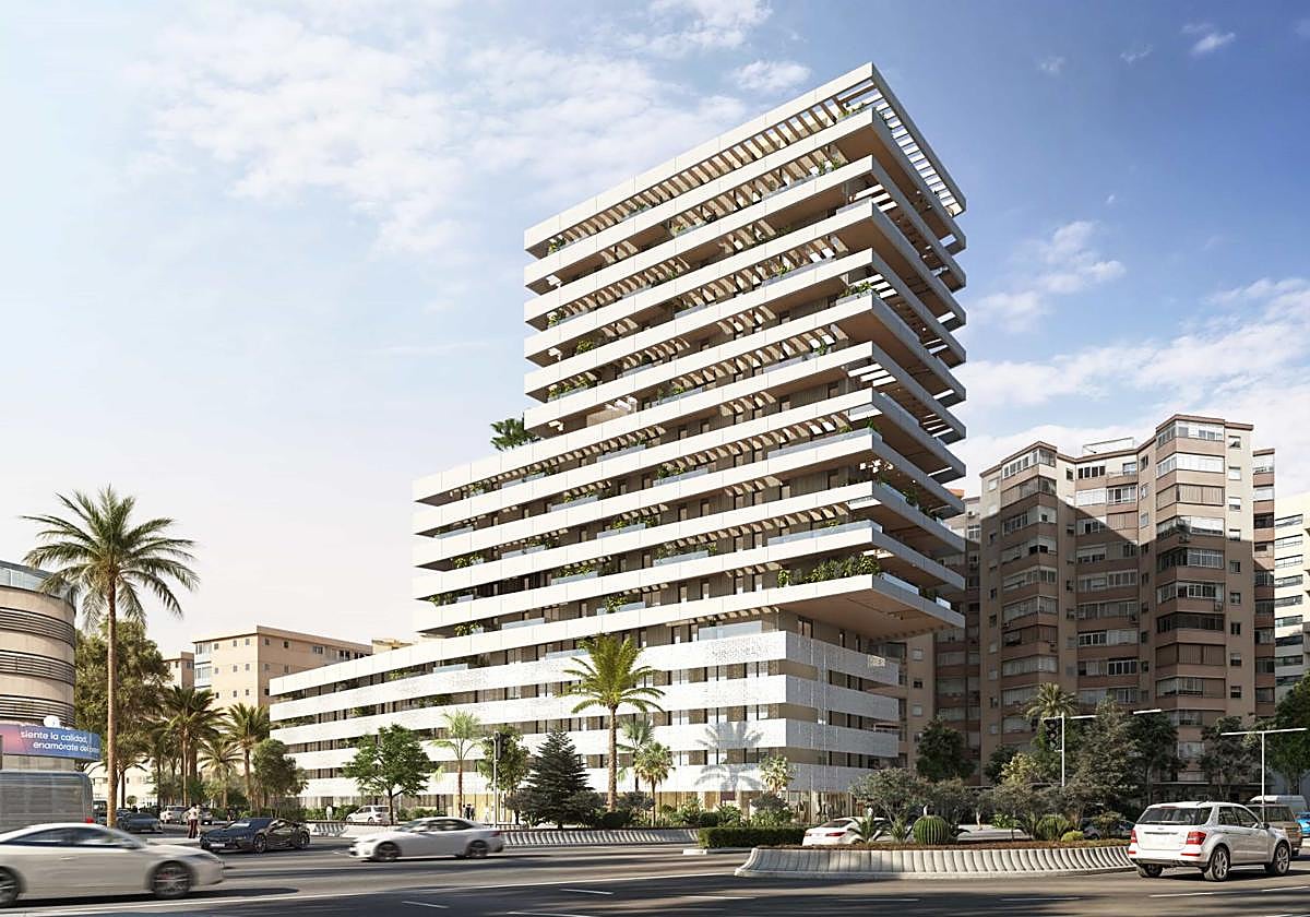 MÁLAGALUZ: la renovación del mítico edificio Volkswagen de Avenida Velázquez