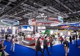 Expositor de Turquía en la WTM.