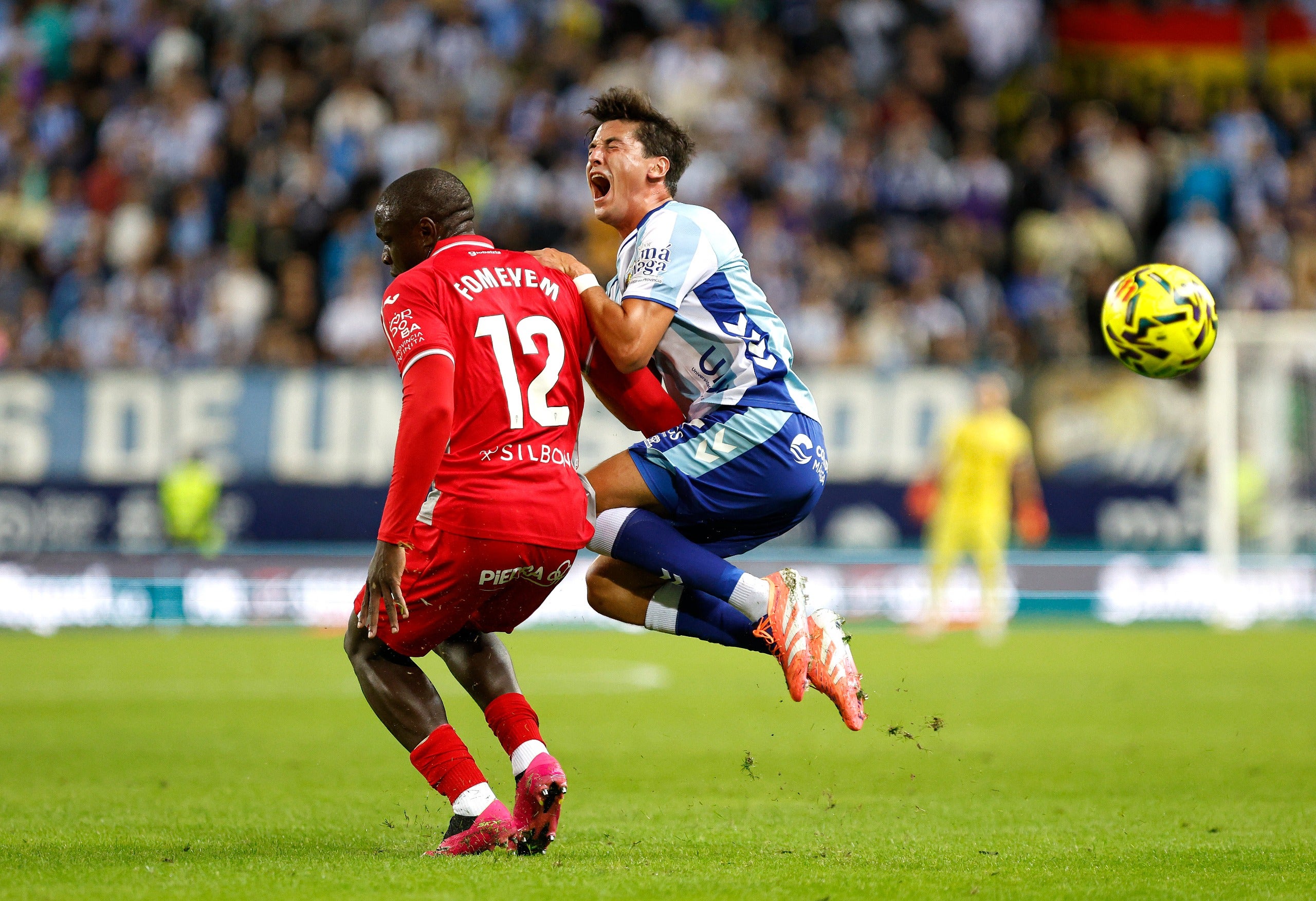 Las mejores imágenes del Málaga-Córdoba