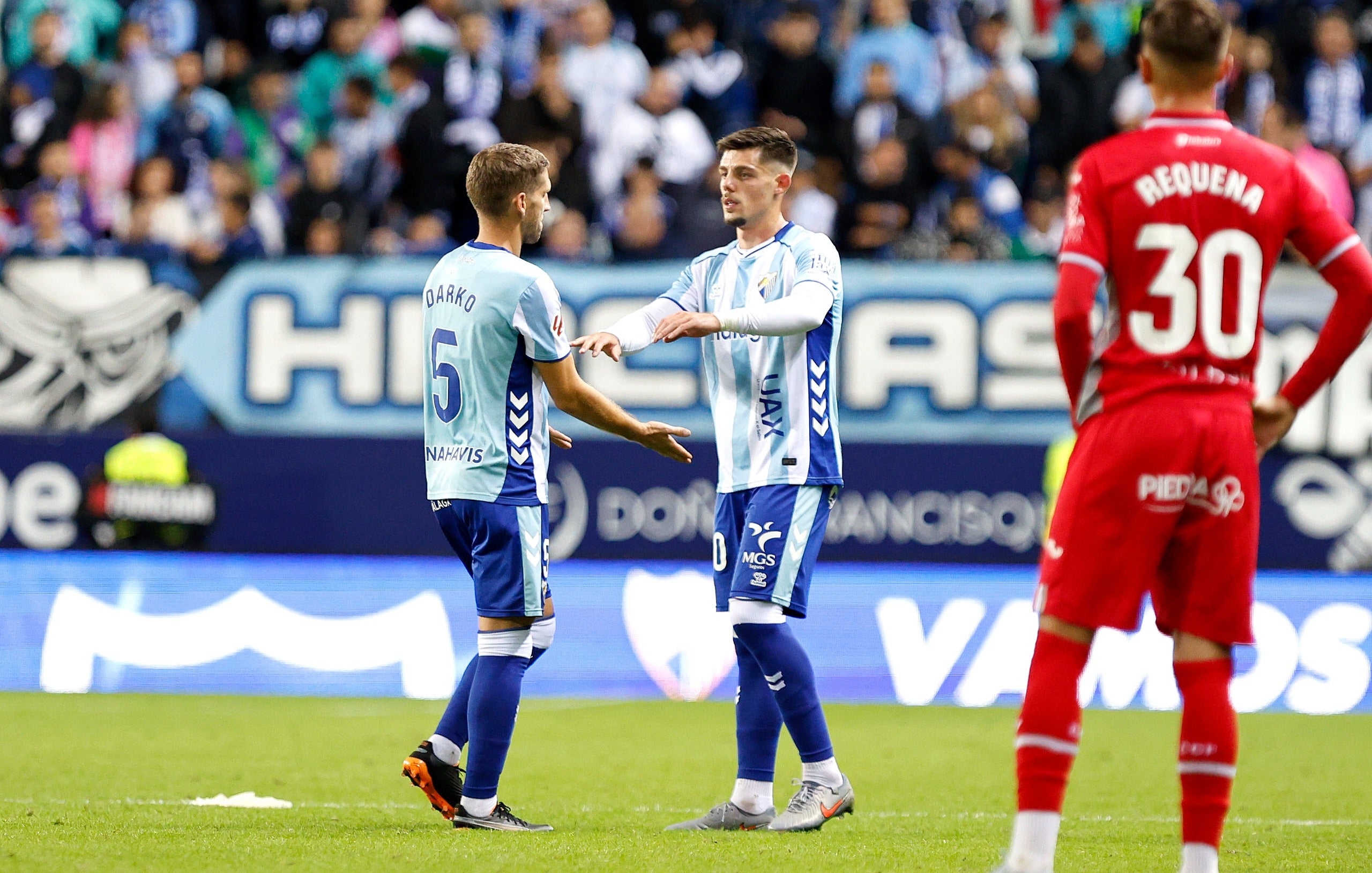 Las mejores imágenes del Málaga-Córdoba