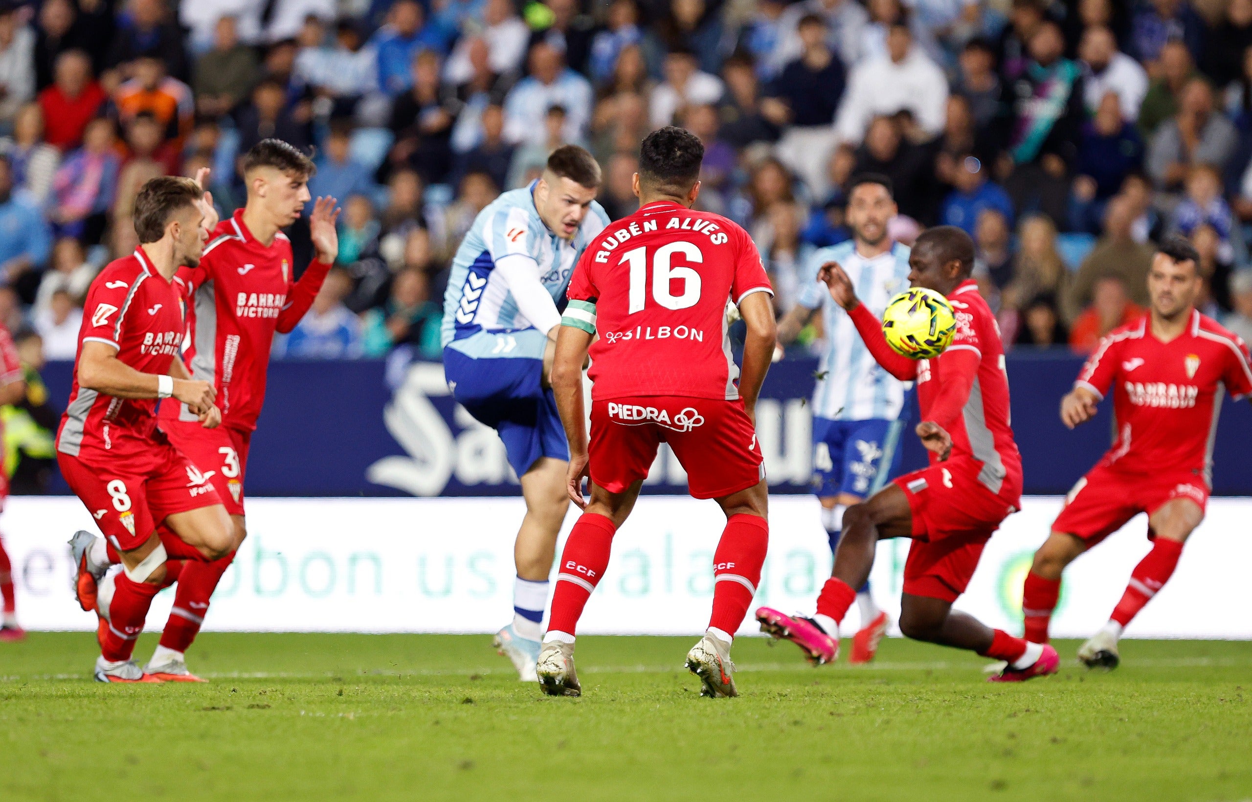 Las mejores imágenes del Málaga-Córdoba