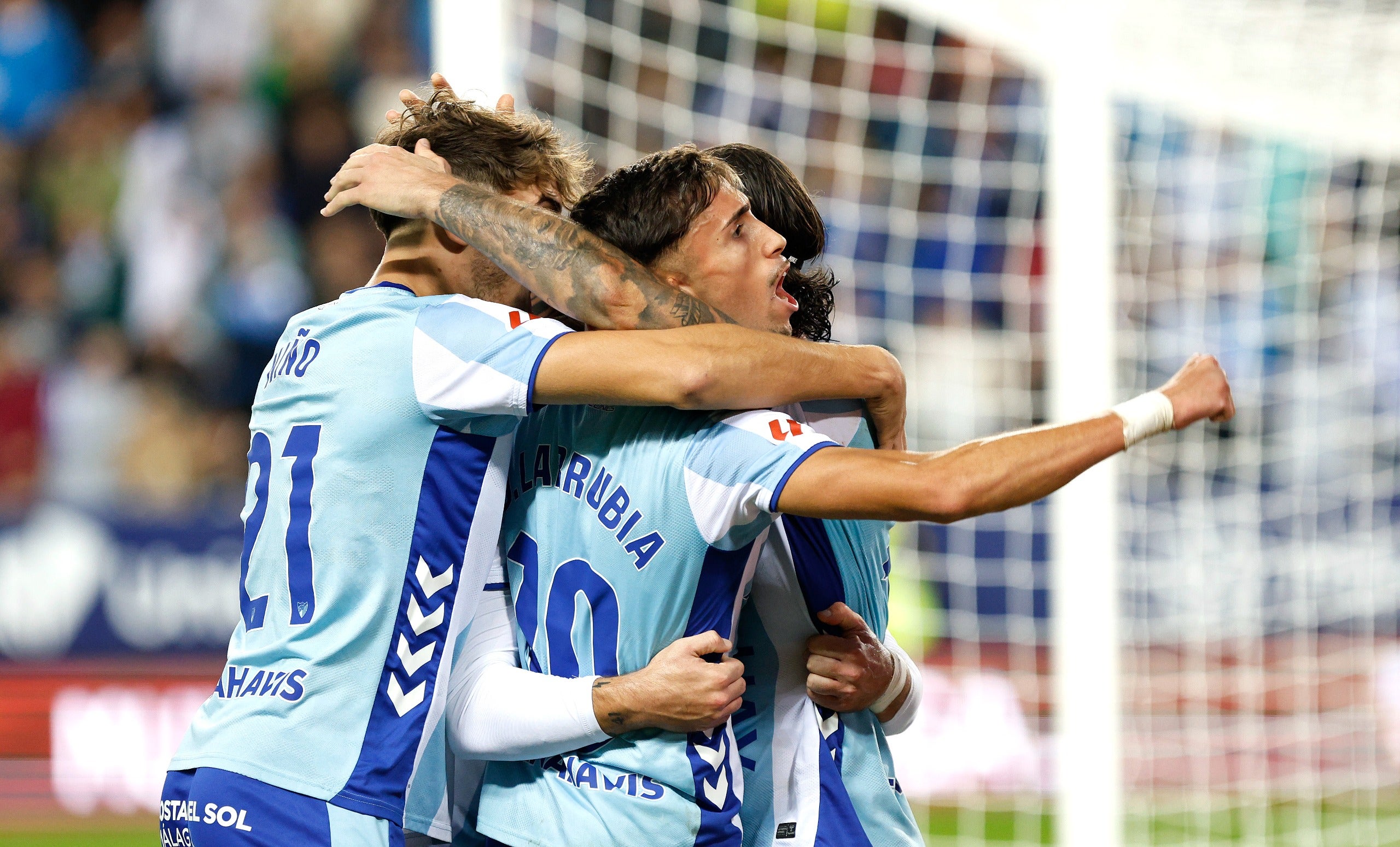 Las mejores imágenes del Málaga-Córdoba