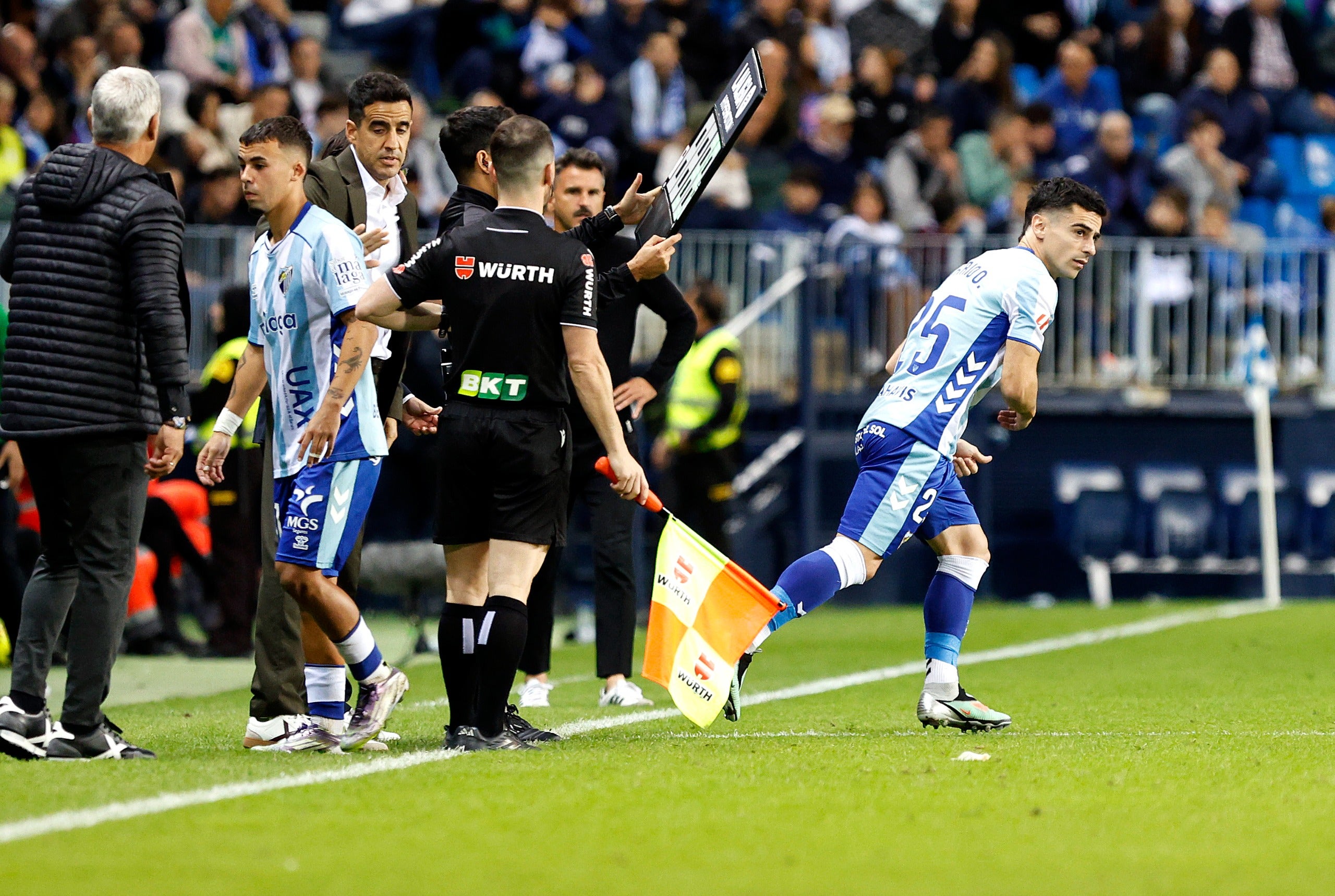 Las mejores imágenes del Málaga-Córdoba