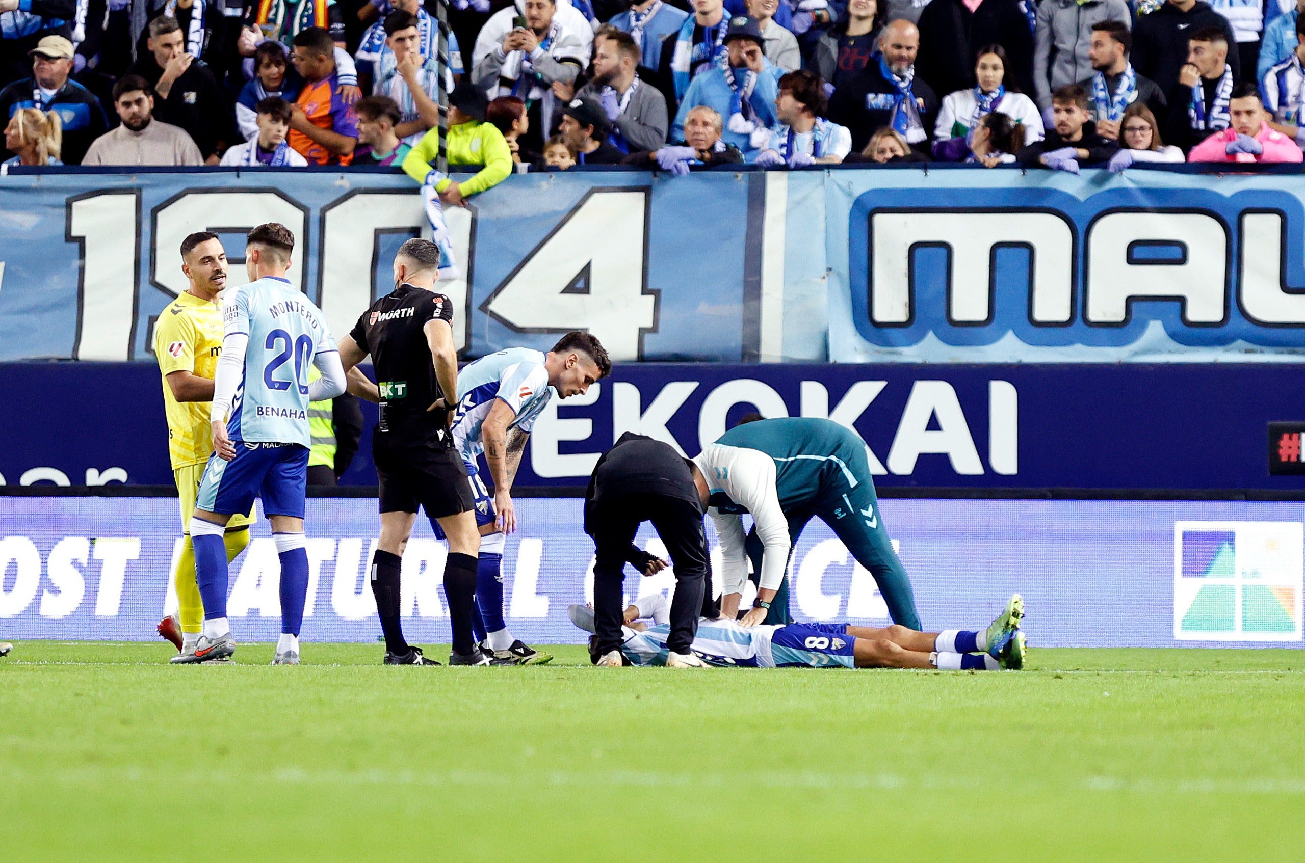 Las mejores imágenes del Málaga-Córdoba